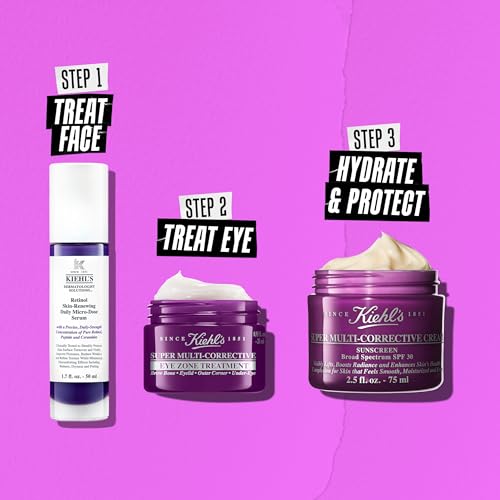 Kiehl's Super Multi-Corrective Cream SPF 30 - 1.7 Fl Oz / 50 ml Anti-Aging Moisturizer