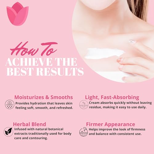 Bodied by Bella Bust Balance Cream ? Daily Firming & Comfort Bust Cream with Collagen, Elastin, Retinol & Ginseng ? Lightweight, Fast Absorbing, Non-Greasy, No Residue ? 4 oz
