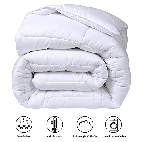 COHOME All-Season Oversized King Cooling Comforter Duvet Insert - White