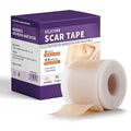 Medical Grade Silicone Scar Sheets - Reusable 1.6" x 60" Scar Removal Tape with Natural Variant