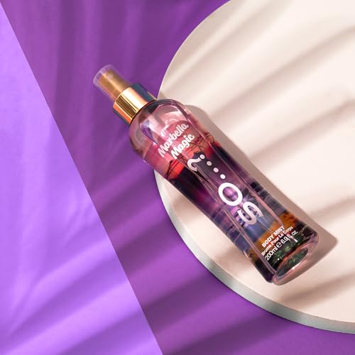 So...? Marbella Magic Body Mist Pack of 3 - Long Lasting Fruity Floral Scent (6.9 Fl Oz)