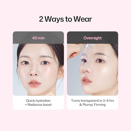 HAPA KRISTIN Collagen Overnight Face Mask for Glass Skin - 4 Pack
