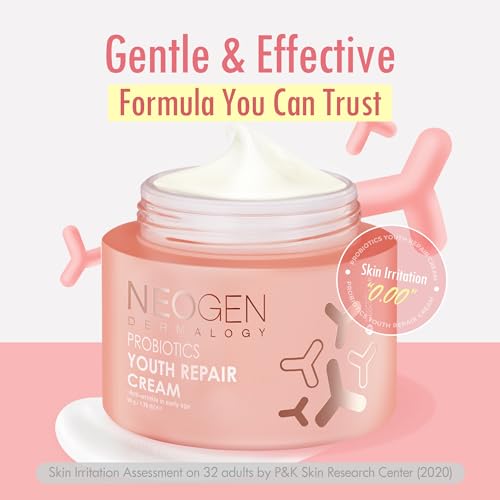Neogen Dermalogy Probiotics Youth Repair Face Moisturizer with Peptides & Collagen