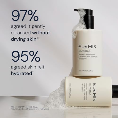 ELEMIS Mayfair No.9 Hand & Body Wash 1 Fl Oz - Hydrating, Refillable, Unisex