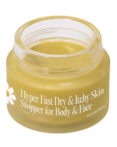 Dry & Itchy Skin Soothing Balm for Body & Face - Natural Relief, 3.4 fl oz