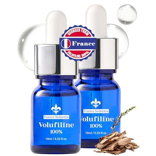 Volufiline¢â Booster Serum [2-Pack Value] (10ml x 2) ? Sederma France Cosmetic Active | Helps Skin Look Plumper & Firmer | Mix-In Ampoule for Face Neck Body | Oil-Essence