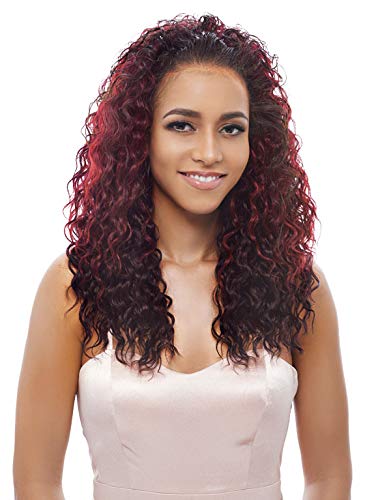 Janet Collection AGATHA Half Wig P FS1B/30 - Lace Front Synthetic Hair