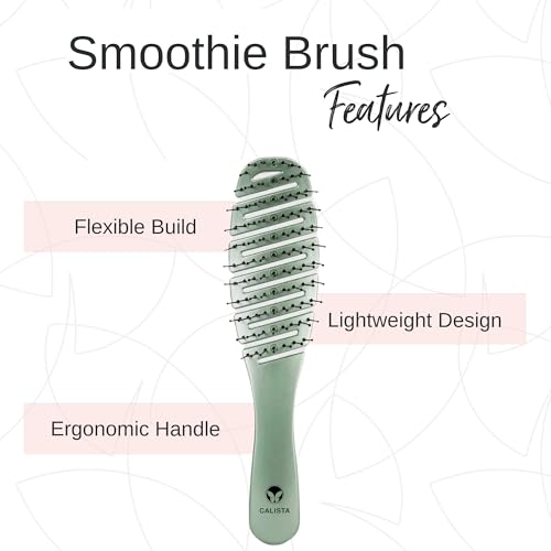 Calista Smoothie Detangler Hairbrush Pink - Original