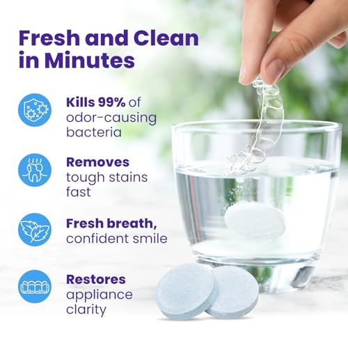 Retainer Brite Dental Appliance Cleaning Tablets - 1 Year Supply, 384 Count