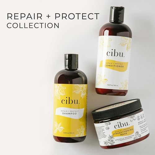 CIBU Repair + Protect Hair Shampoo 1 Fl Oz - Strengthen & Nourish Color-Treated Hair