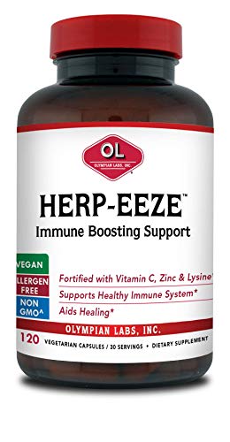 Immune Support Capsules with Lysine, Vitamin C & Zinc - Herp-eeze Next Gen