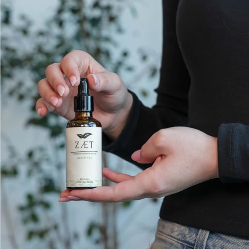 ZÆT Green Tea Scented Body Oil 50ml – Ultra-Moisturizing & Skin Elasticity Boost for Men & Women