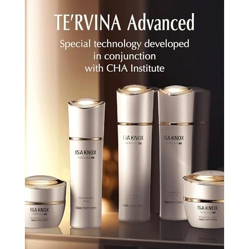 ISA KNOX TE'RVINA AD Regenerating Skin Softener (5.1fl oz) - Hydrating, Nourishing & Firming Toner for Youthful and Radiant Skin by LG Beauty. Placenta, Rose Absolute.