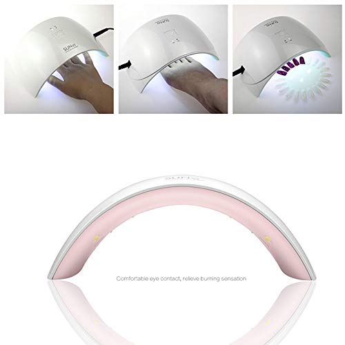 Vishine Gel Nail Polish Starter Kit - 6 Colors & 36W LED UV Lamp - Set 012