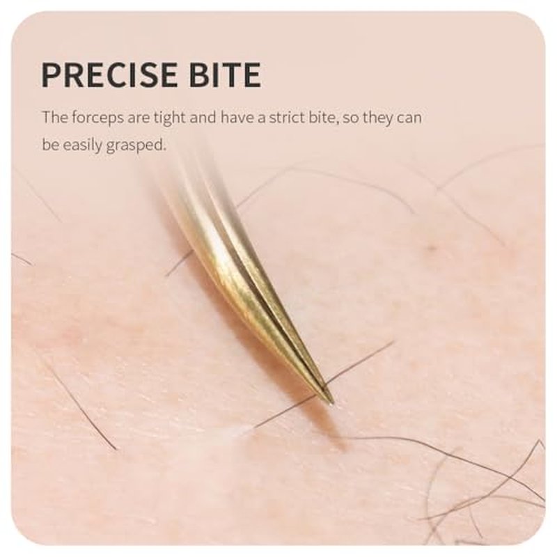 Lash Tweezers for Eyelash Extensions,Precision Fiber Tip for Volume Eyelash Extensions,Lash Extension Tweezers for Easy Application and Removal-A01+04+09