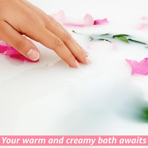 Calming Rose Coconut Milk Bath Soak – Moisturizing Spa Relaxation for Women