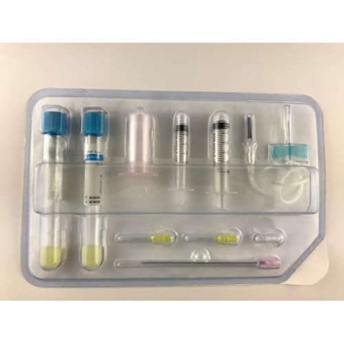 2X 15ML Acid Bottom Negative Pressure Plastic Platelet Plasma and Measurement Complete Kit ACD Solution A & Gel Serum
