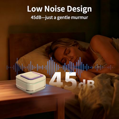 Ultrasonic Retainer & Denture Cleaner 42kHz Portable Dental & Jewelry Cleaning Device