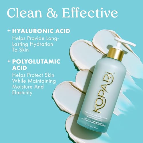 Hydrating Silk Body Cream with Hyaluronic & Polyglutamic Acids - Sweet Coconut Milk Scent - 6.7 fl oz - Variation: Sweet Coconut Milk / 6.7 Fl Oz