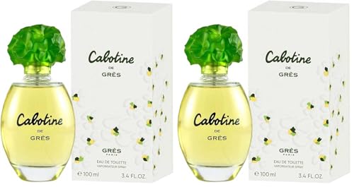 Eau De Toilette Spray for Women - 3.4 oz Pack of 2, Gres Cabotine