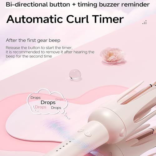 5-in-1 Interchangeable Curling Iron Set with 3 Barrels & Styling Tools