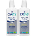 CloSYS Silver Healthy Teeth Oral Rinse - 32 Fl Oz Pack of 2