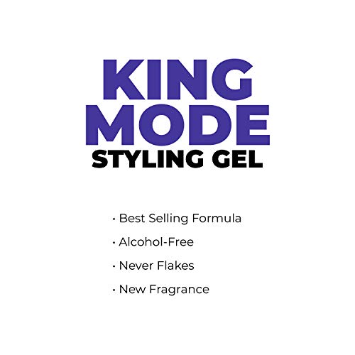 Johnny B. King Mode Hair Styling Gel - 32 Ounce Thick Non-Staining Formula