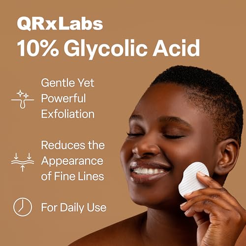 10% Glycolic Acid Exfoliating Pads - Daily Face & Body Peel - 50ct (Variation of THIS listing)