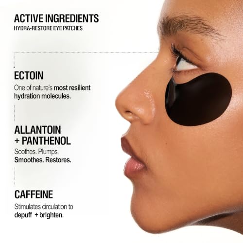 Hydra-Restore Eye Patches for Puffy Eyes & Dark Circles - Brightening & Hydrating