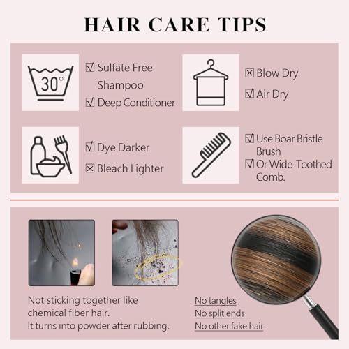Sunya Tape-in Hair Extensions 12" Balayage Natural Black to Chestnut Brown 40g/pack, 20pcs #P1B/6/T1B