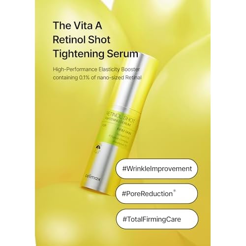celimax Retinol Shot Serum 30ml + Retinal Shot Booster 15ml, Anti-aging Gift Set