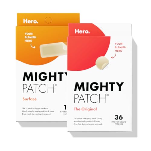Acne Patches Bundle - Clear Skin Overnight, Large & Small Spots