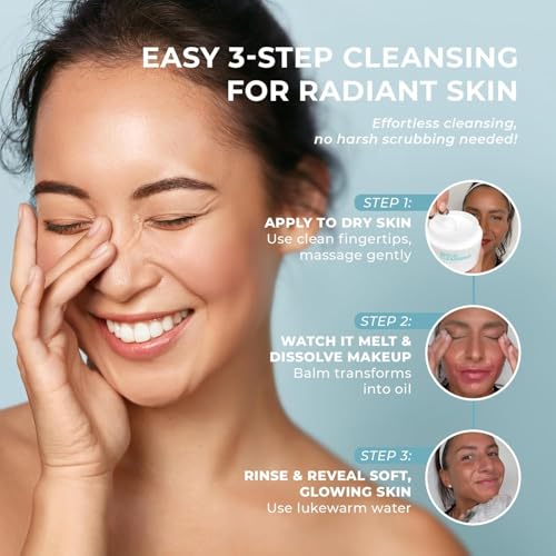 Korean Cleansing Balm-to-Oil Makeup Remover 100ml with Ginseng & Green Tea - Variation of THIS listing 3.38 Fl Oz