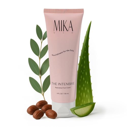 Foot Cream for Dry, Cracked Heels & Feet - Moisturizing Urea Formula - 4 fl oz - Naturally Scented - Non-Greasy - Foot Care - Variations of This Listing