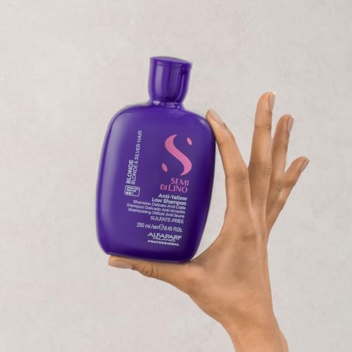 Alfaparf Milano Semi di Lino Purple Sulfate-Free Blonde Toning Shampoo