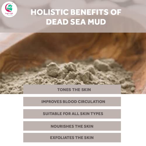 YOGI¡¯S GIFT ? Celebrating health Multi Pack | Dead Sea Mud Powder + Moroccan Red Clay Powder for bundle