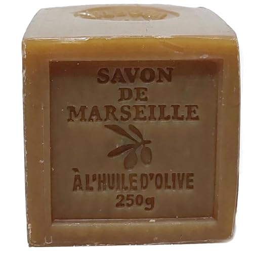 Marseille Soap 2-Pack - 8.8 oz Natural French Vegetable Oil Hypoallergenic