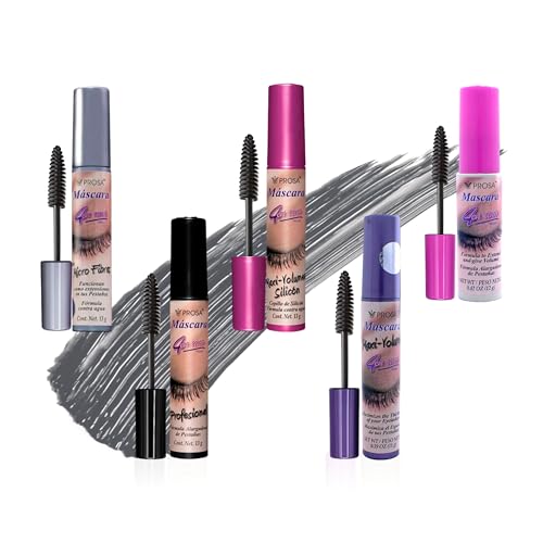 Mascara Set for Volume & Length - 5 Pack Deep Ebony Lash Makeup