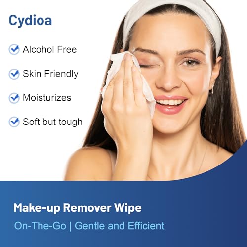 200 Makeup Remover Wipes - Individually Wrapped Travel Bulk Pack - Medium