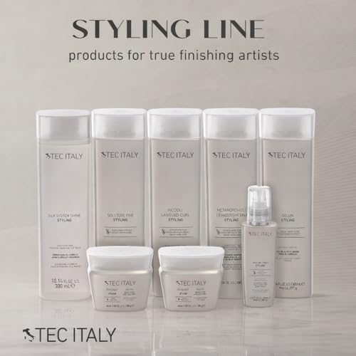 Tec Italy Scultore Fine Liquid Hair Gel for Curly Hair, Lightweight, Non-Sticky, Enhances Curl Definition & Shine, 33.8 fl oz (1 L)