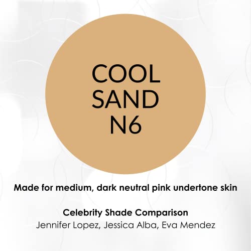 Be the Envy NV Perfecting Mist Foundation | Cool Sand | Hypoallergenic, Buildable Coverage, Airbrush Finish | Nourishes with Plant Stem Cells, Vitamins A, D, E & Aloe Vera | 1.5 oz