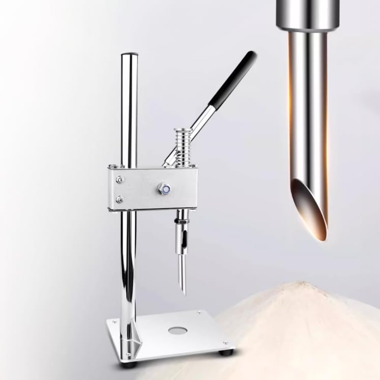 Coconut Opener Machine Stainless Steel Tool Set - Easy & Efficient Nut Cracker