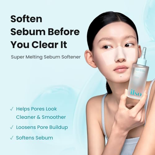 ILSO Melting Sebum Softener 5.07 fl oz with Skin Wrap Pads - Pore & Sebaceous Filament Care