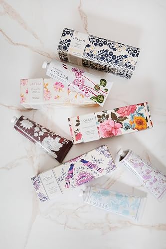 Rose Hand Cream Gift Set - 6 Petite Cocoa & Shea Butter Lotions for Women