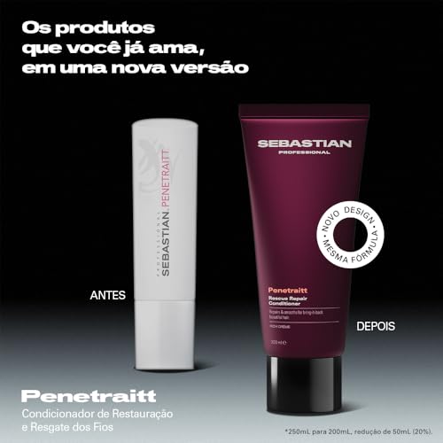 Sebastian Professional Penetraitt Conditioner 6.7 Fl Oz - Strengthening & Repair