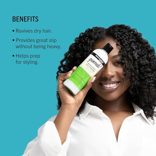 Moisturizing Leave-In Hair Conditioner for Curly, Coily & Wavy Hair - Shea & Olive Oil, 12 oz, Pack of 3