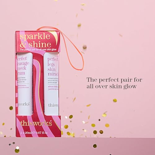This Works Sparkle & Shine Body Serum & Illuminating Lotion Set