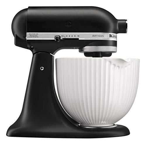 KitchenAid 5 Quart Ceramic Mixing Bowl - Fits 4.5 & 5 Qt Tilt-Head Stand Mixers
