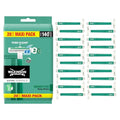 Disposable Razors for Men - Wilkinson Sword Extra 2 Sensitive 20 Pack - Sensitive Skin, Vitamin E, Push Clean, Travel Cap
