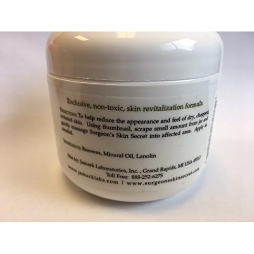 Surgeon's Skin Secret Beeswax Moisturizer 1oz. Jar (2 Pack) - Unscented